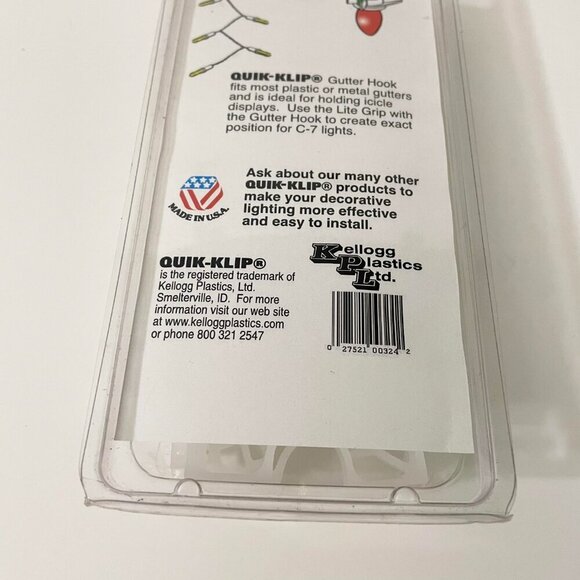 QK Quik Klip Gutter Hooks 24 Count Item 324 - Picture 8 of 12
